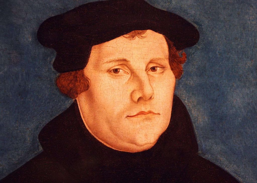 MARTIN LUTHER EN 1528 : PORTRAIT PAR LUCAS CRANACH