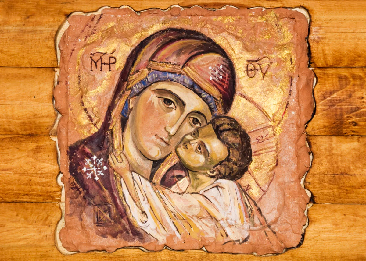 Sainte Marie, Mère de Dieu, prie pour nous, pauvres pécheurs