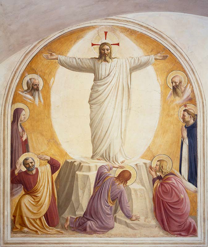 Fra Angelico  : la Transfiguration