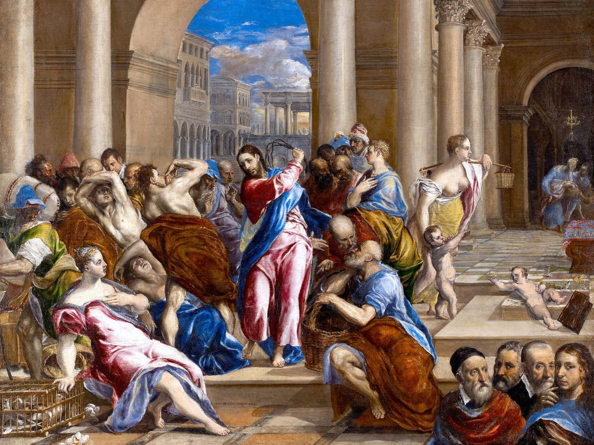 Temple et petits marchandages